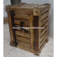Container Style Wooden Cabinet Mango Wooden